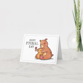 Anpassa Mors dag-kort - Bear Hugs Helgkort
