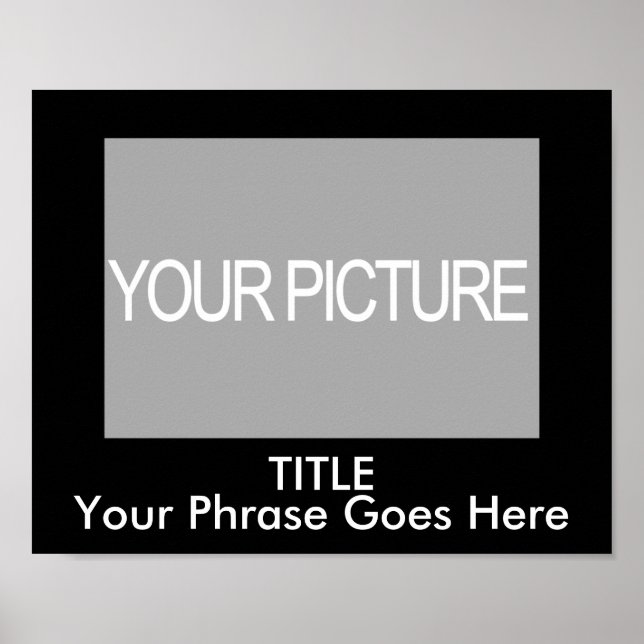 Anpassa - Motiverande Poster (Framsidan)