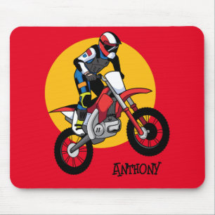Anpassa motorcykelns Dirt Biking Gel Mouse Pad Musmatta