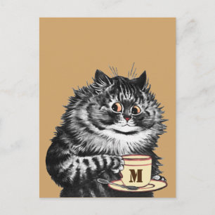 Anpassa Mugg Initial, Louis Wain Vykort