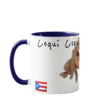Anpassa Namn Coqui Puerto Rico-Flagga
