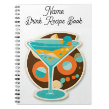 Anpassa Namn Drink Recipe Bok