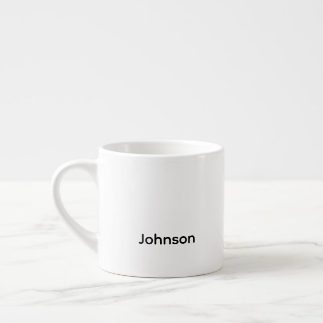 Anpassa namn espressomugg (Vänster)