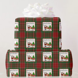 Anpassa Namn jul - Röd och Grönt Play Presentpapper