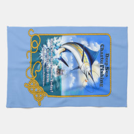 Anpassa Ocean Sports Fishing Charter Boat Busine Kökshandduk