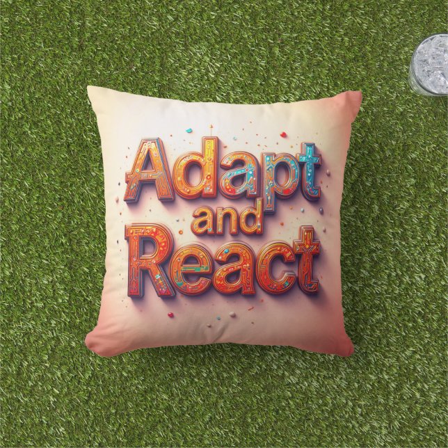 Anpassa och reagera kudde (Gräs)