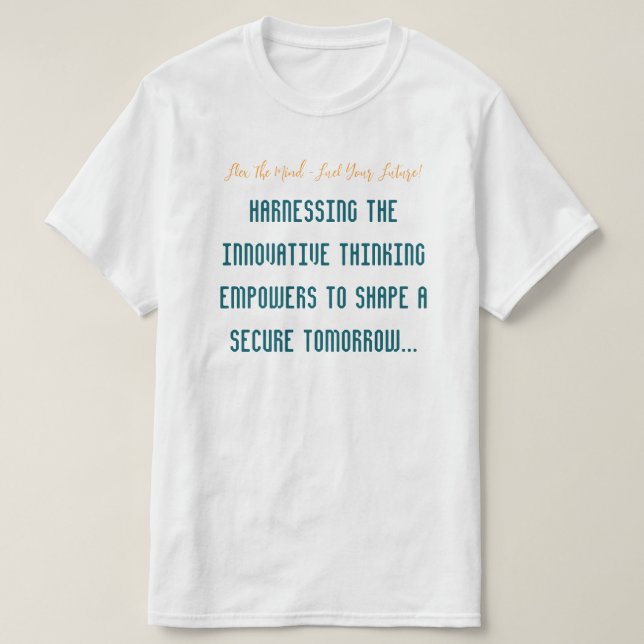 Anpassa och reagera på det förändrade Himmel T Shirt (Design framsida)