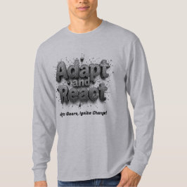 Anpassa och reagera på det förändrade Himmel T Shirt