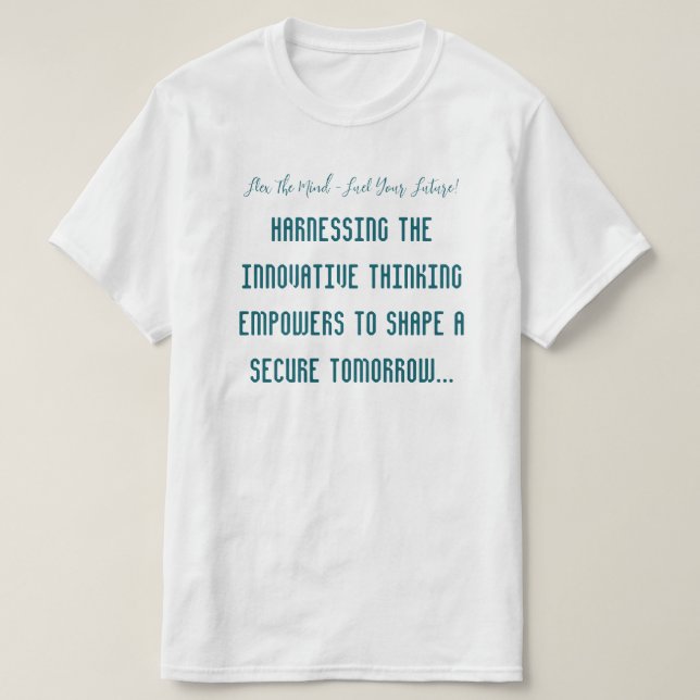 Anpassa och reagera på det förändrade Himmel T Shirt (Design framsida)