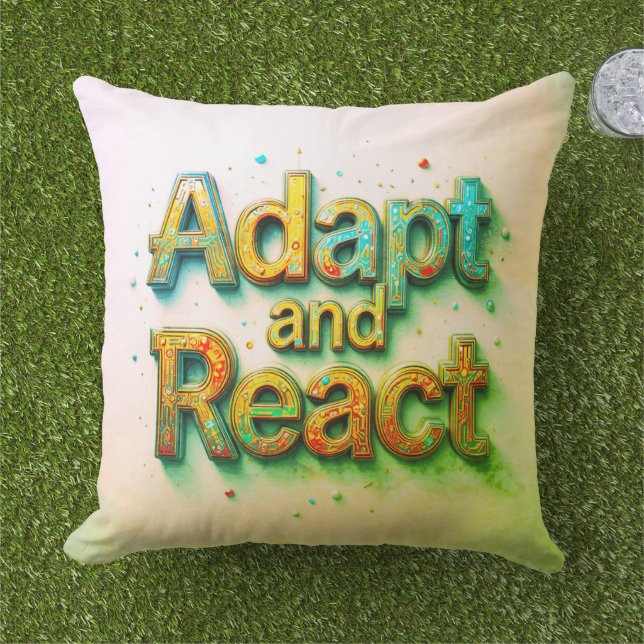 Anpassa och reagera utomhus kudde (Gräs)