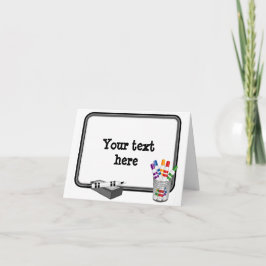 Anpassa och skicka Mini Whiteboard Kort