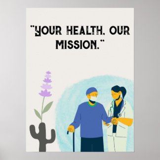 Anpassa offerter för sjukhus,medicinska center poster