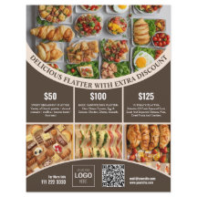 Anpassa online den här Eleganten Livsmedelsmeny oc