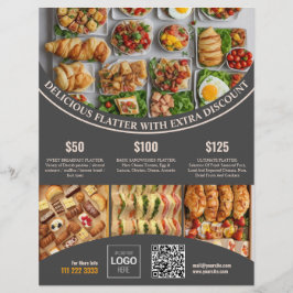 Anpassa online den här Eleganten Livsmedelsmeny oc