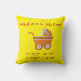 Anpassa, Orange babydusch Kudde