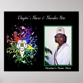 Anpassa Östra Star Photo Poster