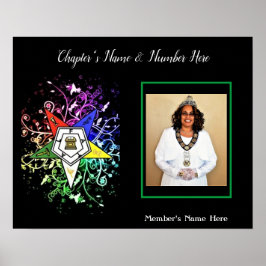 Anpassa Östra Star Photo Poster