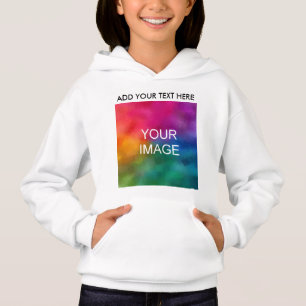 Anpassa överföring av fototextmall för barn flicko t shirt