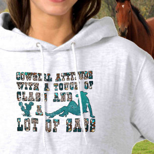 Anpassa på Back Horse Lover Cowgirl T Shirt