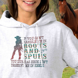 Anpassa på Back Horse Lover Cowgirl T Shirt