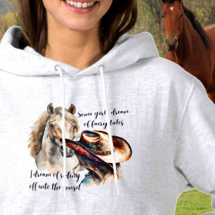 Anpassa på Ryttarens Cowgirl-skjorta T Shirt