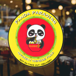 Anpassa Panda Bear Noodles kinesiska Restaurant