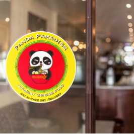 Anpassa Panda Bear Noodles kinesiska Restaurant