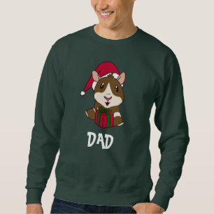 Anpassa Pappa i Gris i Kungliga jul Lång Ärmad Tröja