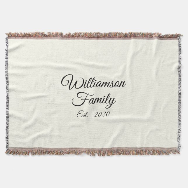 Anpassa Paret efternamn, år, antal Elfenben Filt (Framsidan)