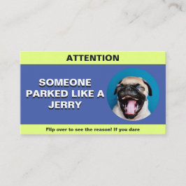 Anpassa parkerat som en Jerry, rolig parkering sko