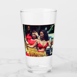 Anpassa Perfekten 16oz Glass Kopp - Snyggt