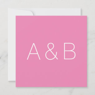 Anpassa, personifiera alfabet initial monogram tack kort
