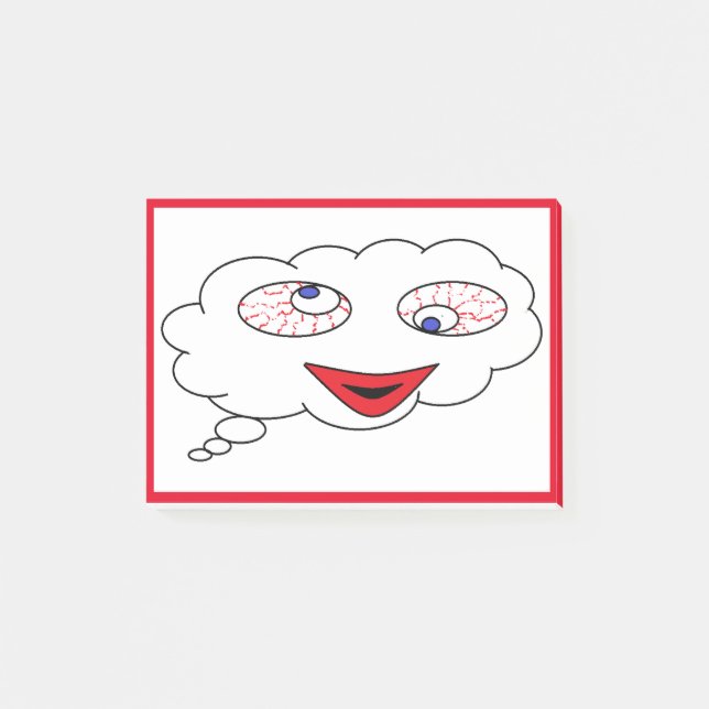 Anpassa Personlig efter anteckning Post-it Block (Framsida)