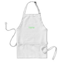 Anpassa personlig grönt för NAMN monogram nyon