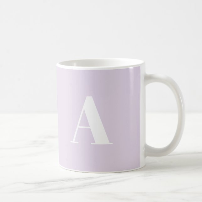 Anpassa, personliggöra Alfabetets begynnelseboksta Kaffemugg (Höger)