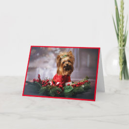 Anpassa Pet Photo Upload a Favorite Add Namn Helgkort