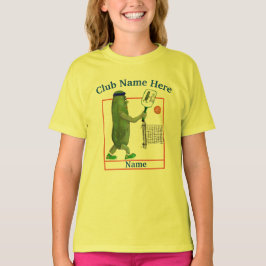 Anpassa Pickleball Klubb Roligt T-Shirt