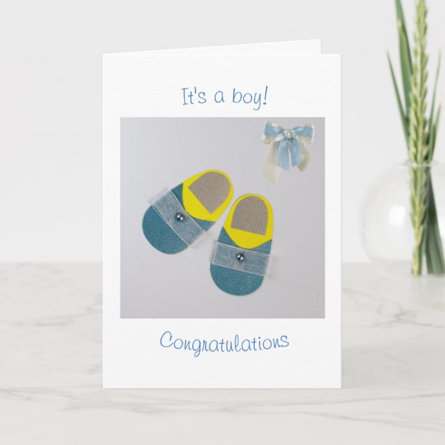 Anpassa pojke tofflor kort (Framsida)