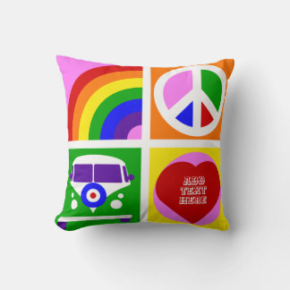 Anpassa pop Art Camper Van Life Kudde