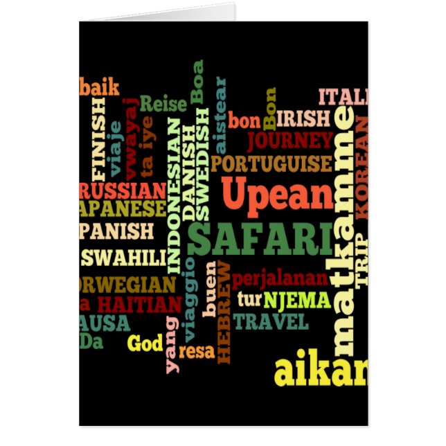 Anpassa produkt hälsningskort (Framsidan)