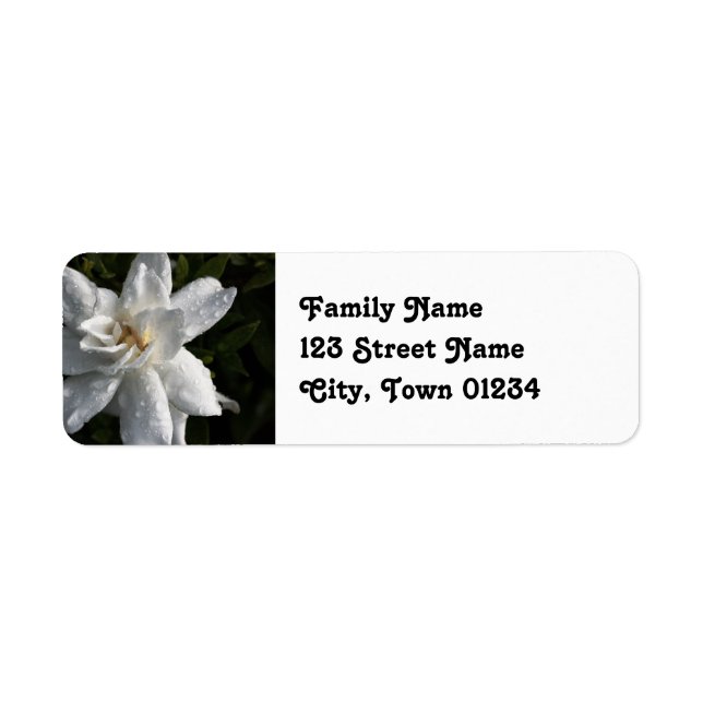 Anpassa produkt returadress etikett (Framsidan)