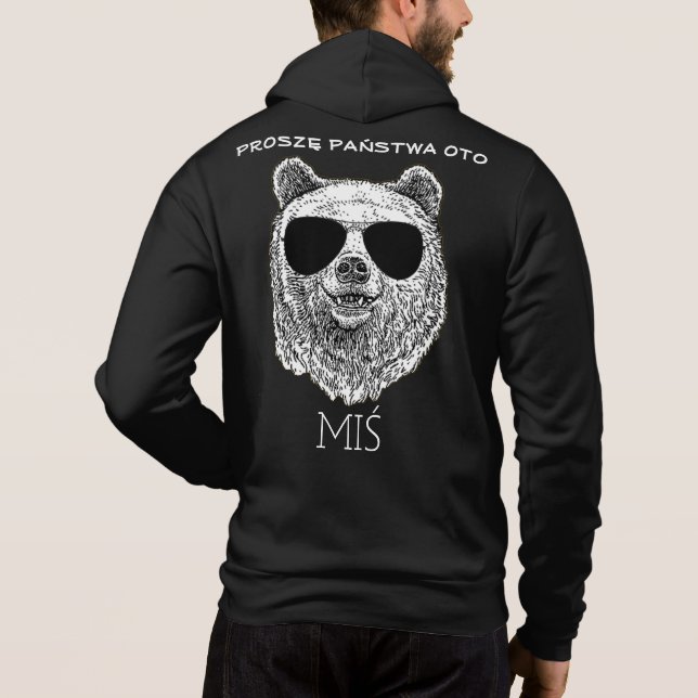 Anpassa PROSZĘ PAŃSTWA OTO MISONLERPOY Zip T Shirt (Baksida)