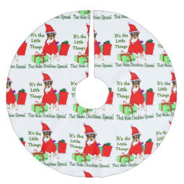 Anpassa PrRat Terrier-jul Julgransmatta Borstad Polyester