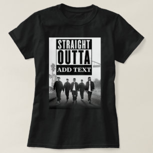 Anpassa RAK OUTTA-TEXT T Shirt
