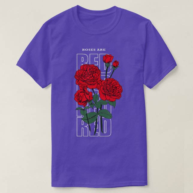 Anpassa Ro är röd T Shirt (Design framsida)