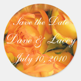 Anpassa ro för din använda runt klistermärke