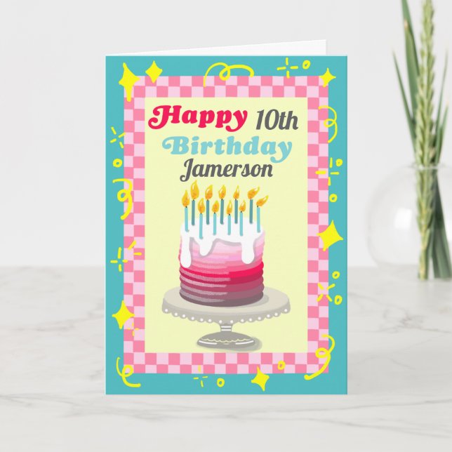 Anpassa Roligten för kummelstacken i grattis på fö Kort (Framsida)