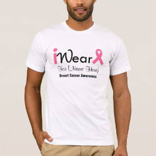 Anpassa Rosa Bröstcancer T Shirt