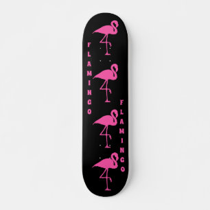 Anpassa Rosa Flamingo Mini Skateboard Bräda 18,5 Cm