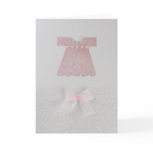 Anpassa Rosa Flicka-klänningsbaptism